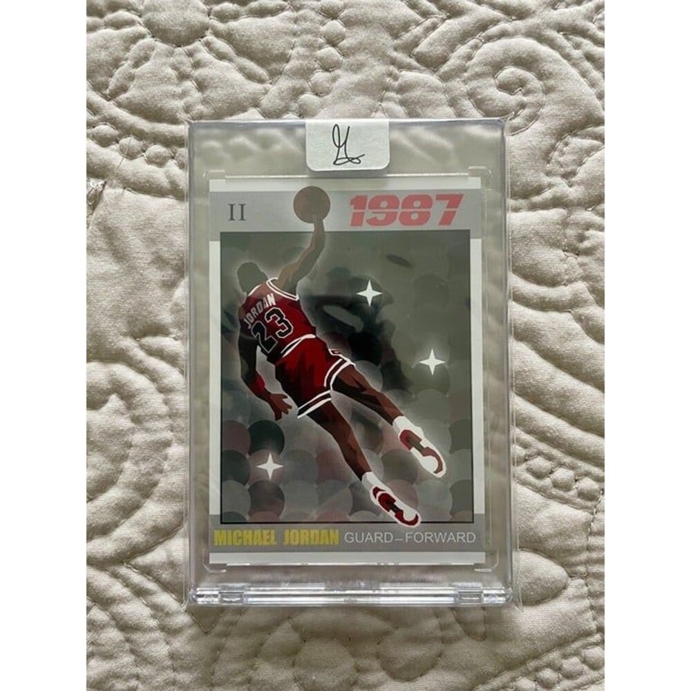 giovanni pivetta OG 2 Michael Jordan custom sports card 8/23